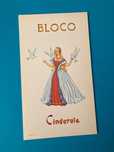 Bloco Papel de Carta Cinderela da Ambar Anos 60/70