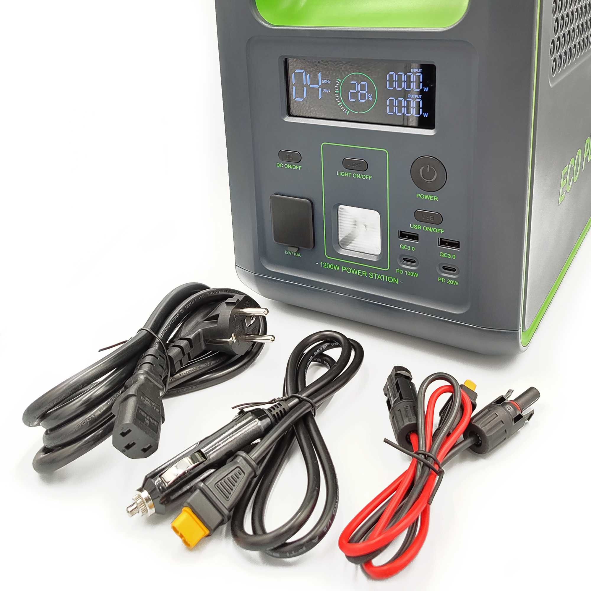 Зарядная станция Ecoplay ES-1200w 1024w/h LifePo4 Power Bank