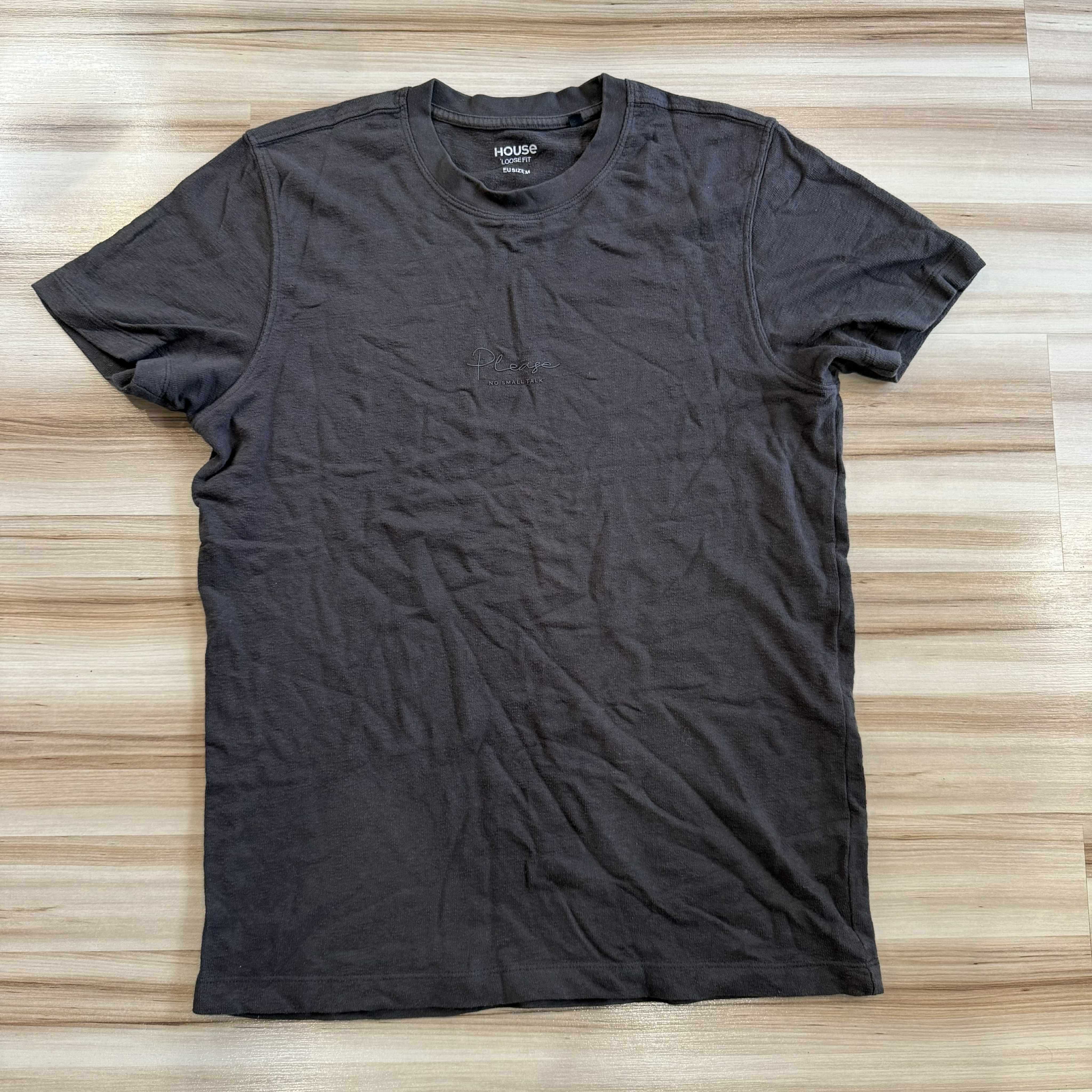 Granatowy T-shirt House
