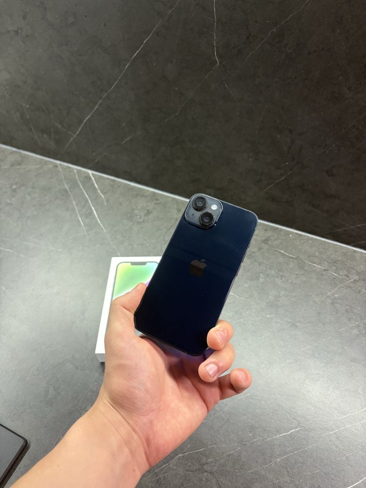 iPhone 14 - 128gb - 84% kondycja - czarny - stan idealny - komplet