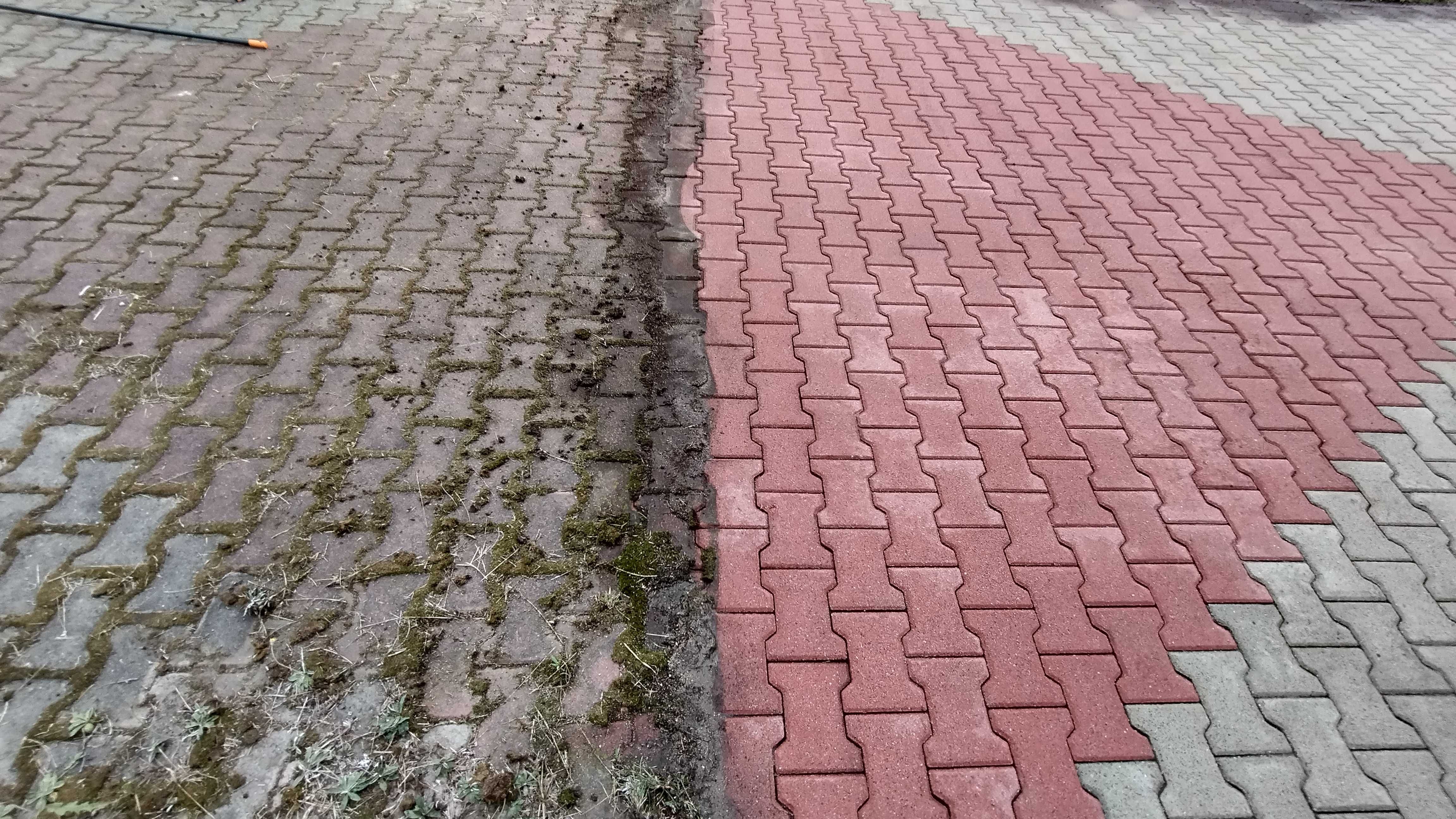 Czyszczenie i mycie kostki brukowej, elewacji, impregnacja, malowanie