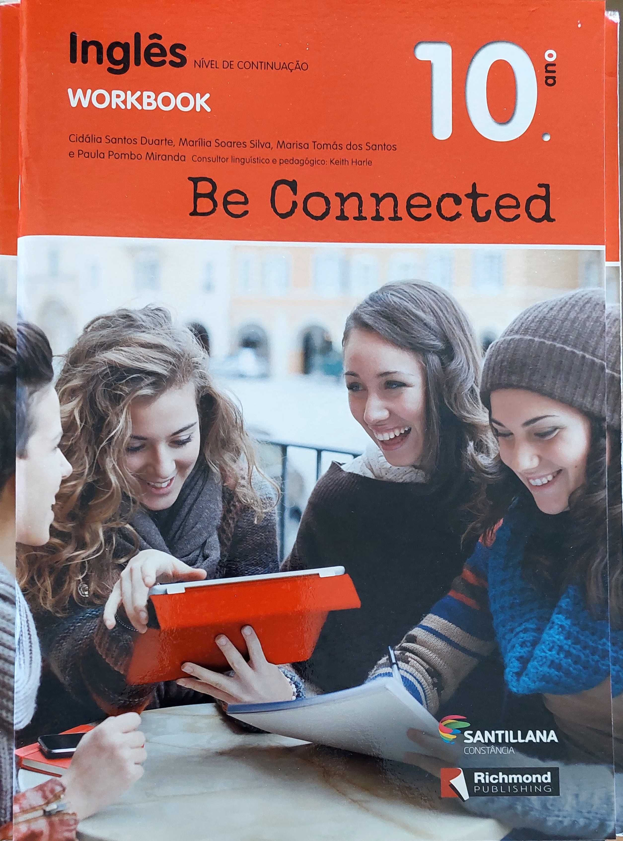 Manual de Inglês do 10º ano - Be Connected - Santillana