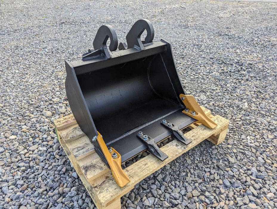 Łyżka 600 mm – do minikoparek 0,5–2t, S355N, Hardox, różne mocowania