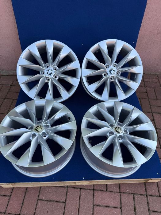 Oryginalne alufelgi Skoda 19” 5x112 – Kodiaq, Karoq, ENYAQ
