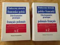 Podręczny słownik francusko-polski i polsko-francuski 2 tomy