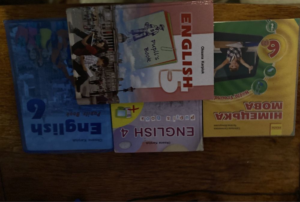 Підручники з інозмених мов