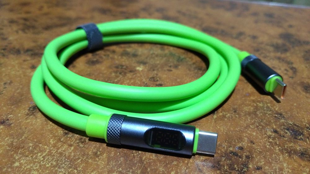 Подовжувач с USB зарядкою, швидка зарядка 67 W, надшвидкий кабель