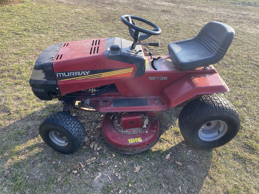 Kosiarka traktorek murray silnik briggs 12.5hp zamiana