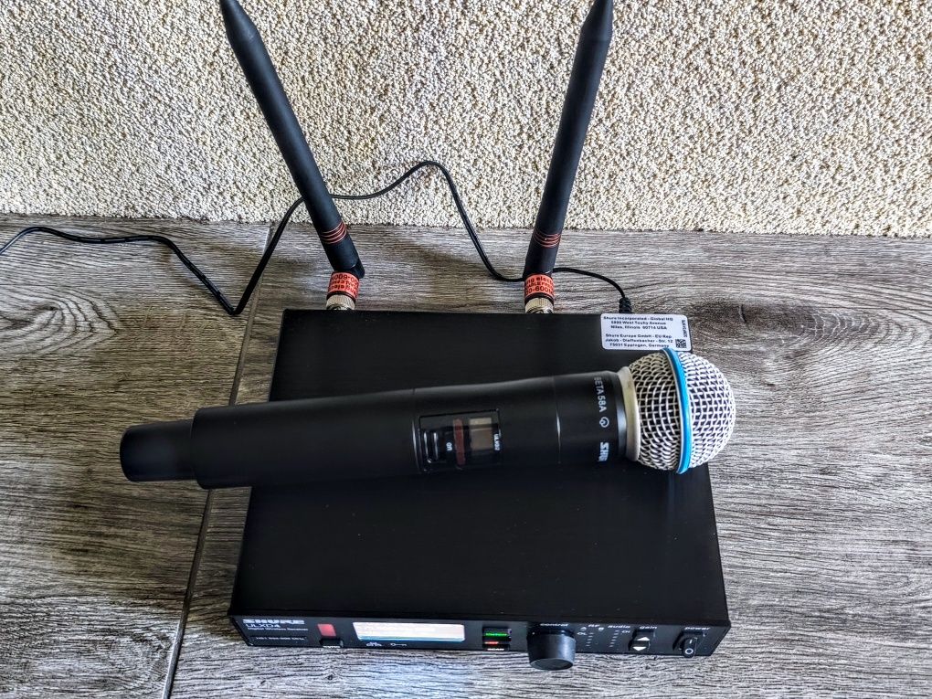 Profesjonalny mikrofon ULXD4 beta58 j stacja shure
