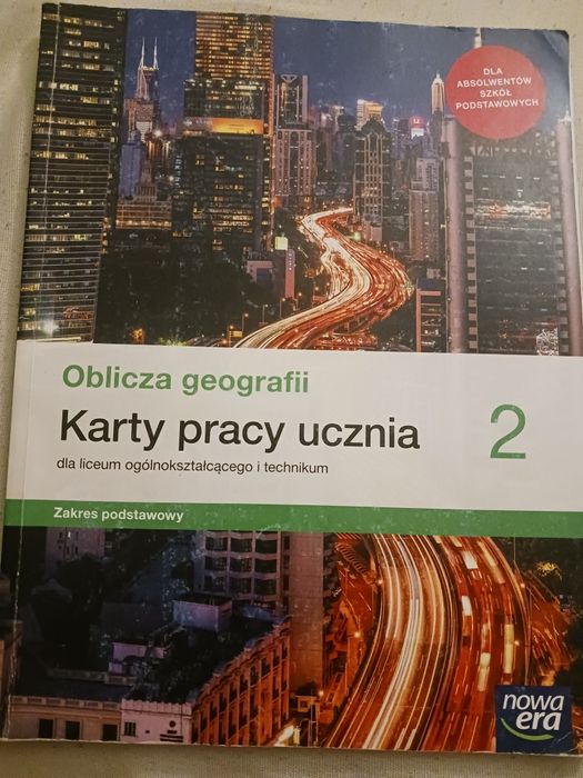 Oblicza geografii karty pracy 2