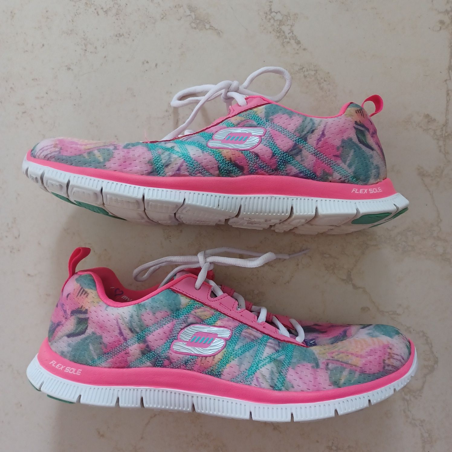 Buty Skechers flex sole memory foam ultralekkie 39/26 cm