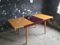 Stół Jitona rozkladany Piękny  vintage Czechoslowacja design prl