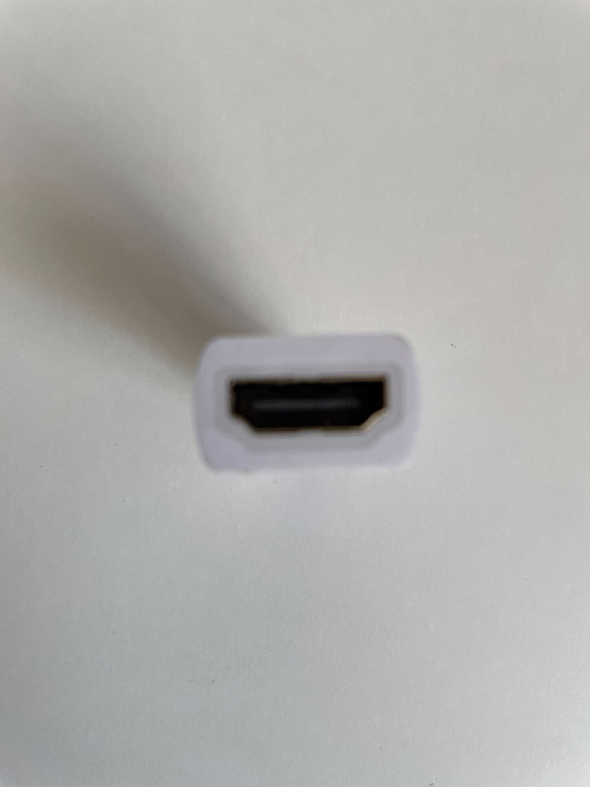 Konwerter adapter  mini HDMI do HDMI przejściówka
