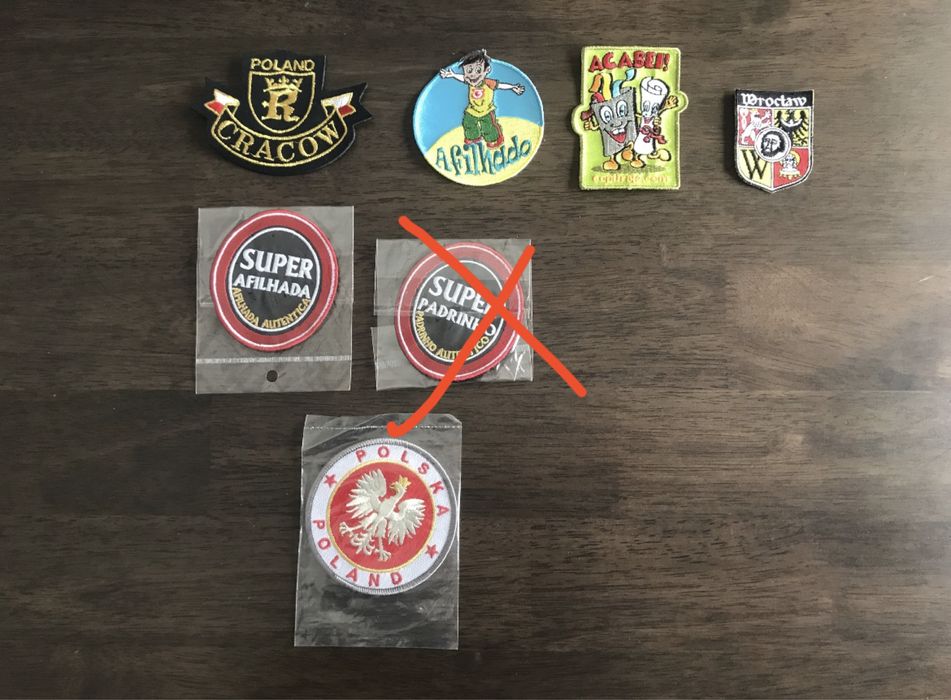 Emblemas patches / crachás académicos de tecido