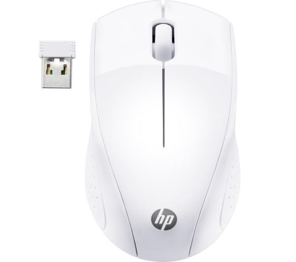 Mysz Bezprzewodowa Optyczna Hp 220 Biurowa 1600 Dpi Biała