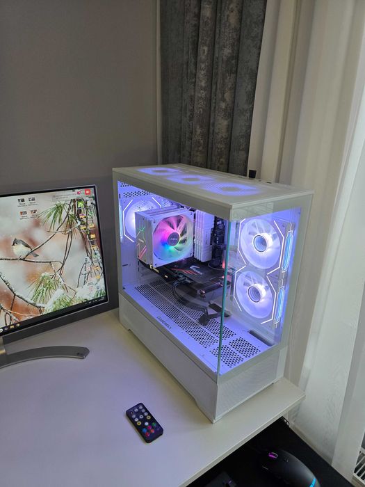 Комп'ютер для ігор, білий, Intel i5, RAM 32GB, GTX1060 6Gb