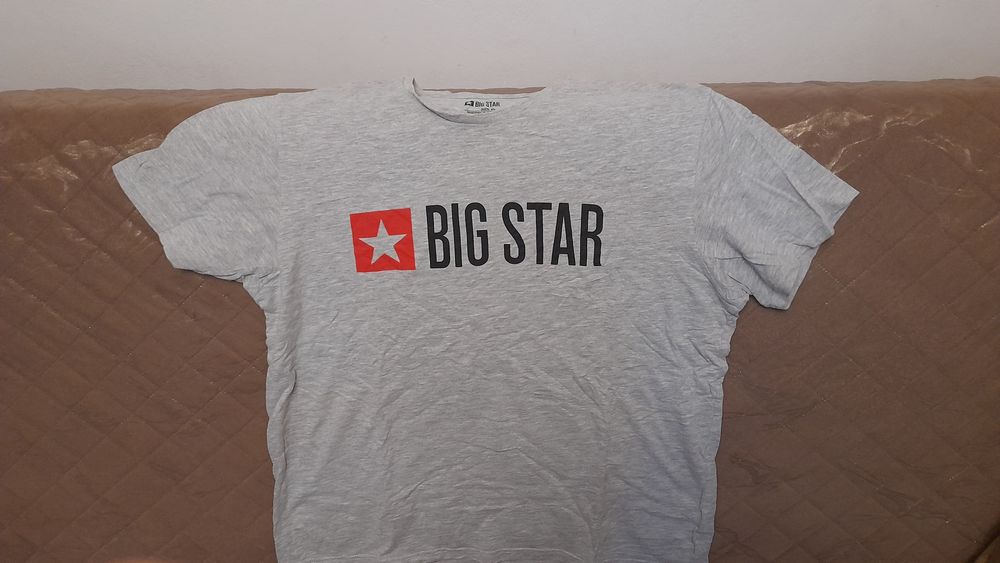 T-shirt Big Star, szary, XL