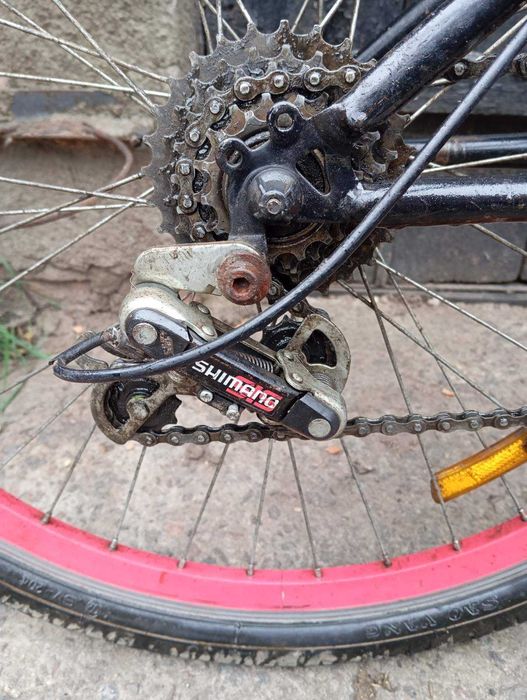 Велосипед з системою Shimano
