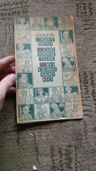 Mapa zabytków województwa wrocławskiego