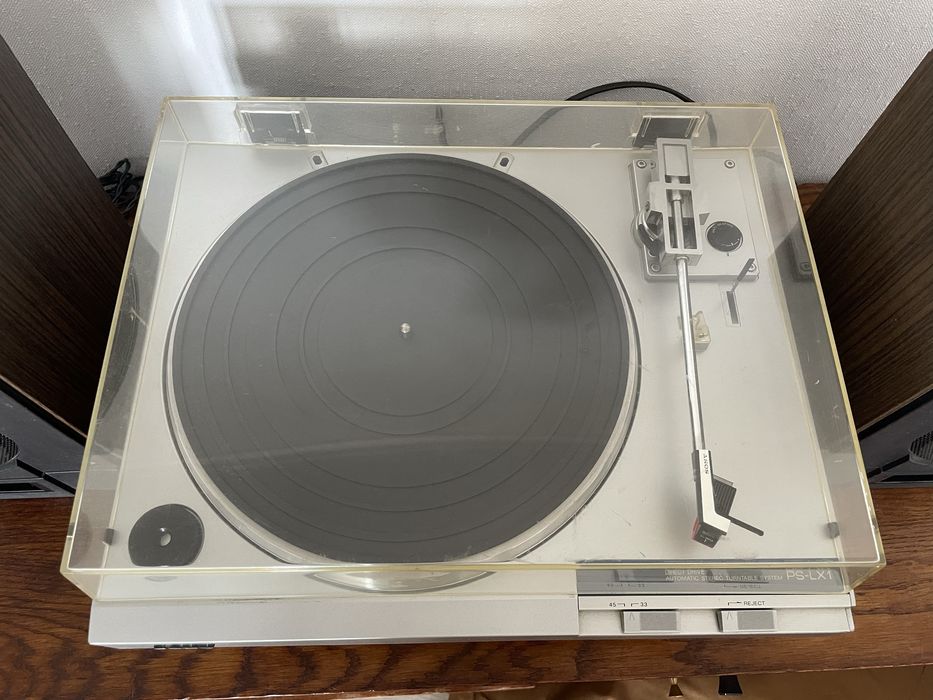 Програвач Sony PS-LX1 ресівер Videoton RA 6363 S Radiotechnika S-30b