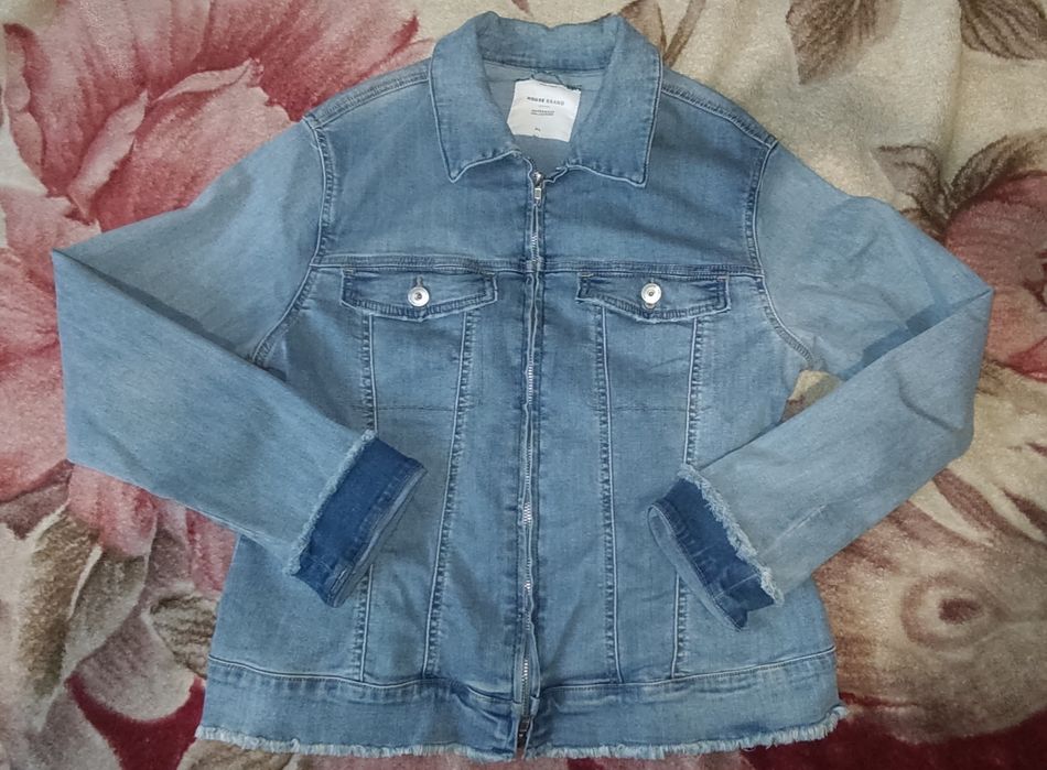 Джинсовка женская подростковая House brand Новая джинсовая куртка пидж