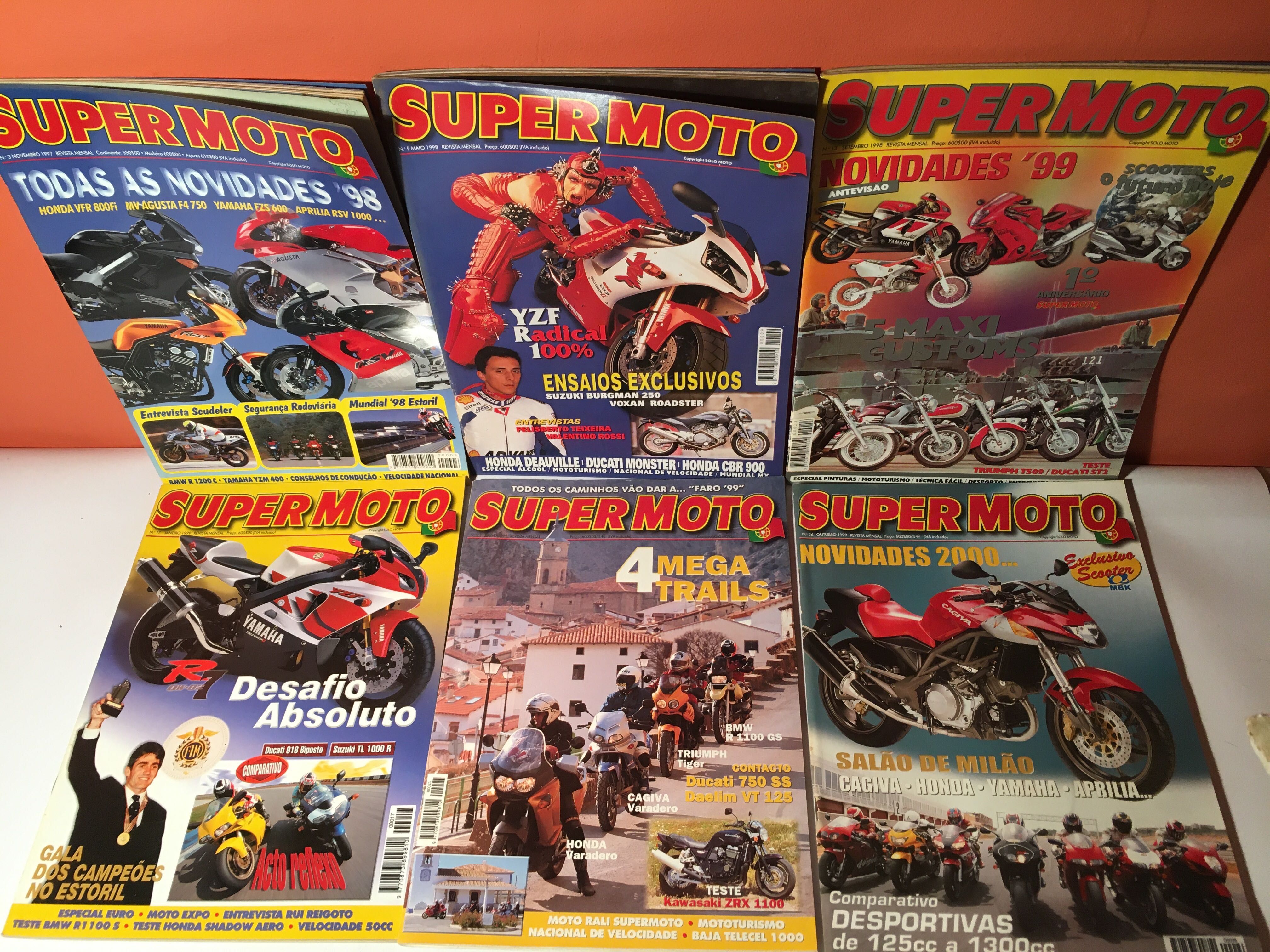 SUPER MOTO - 19 revistas - em bom estado