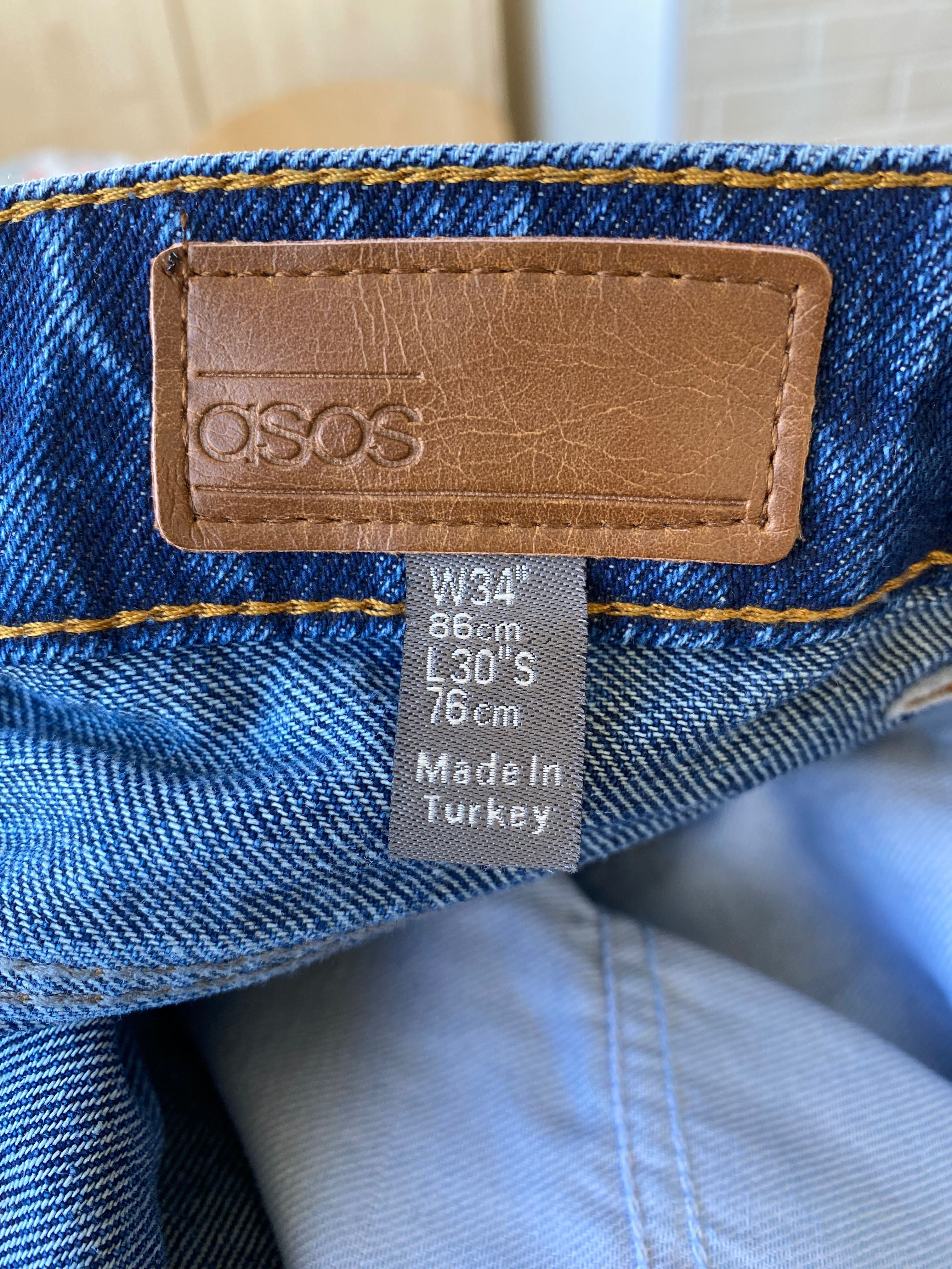 Джинси ASOS (W34/L30)