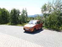 Fiat Seicento jeździ jak szalony