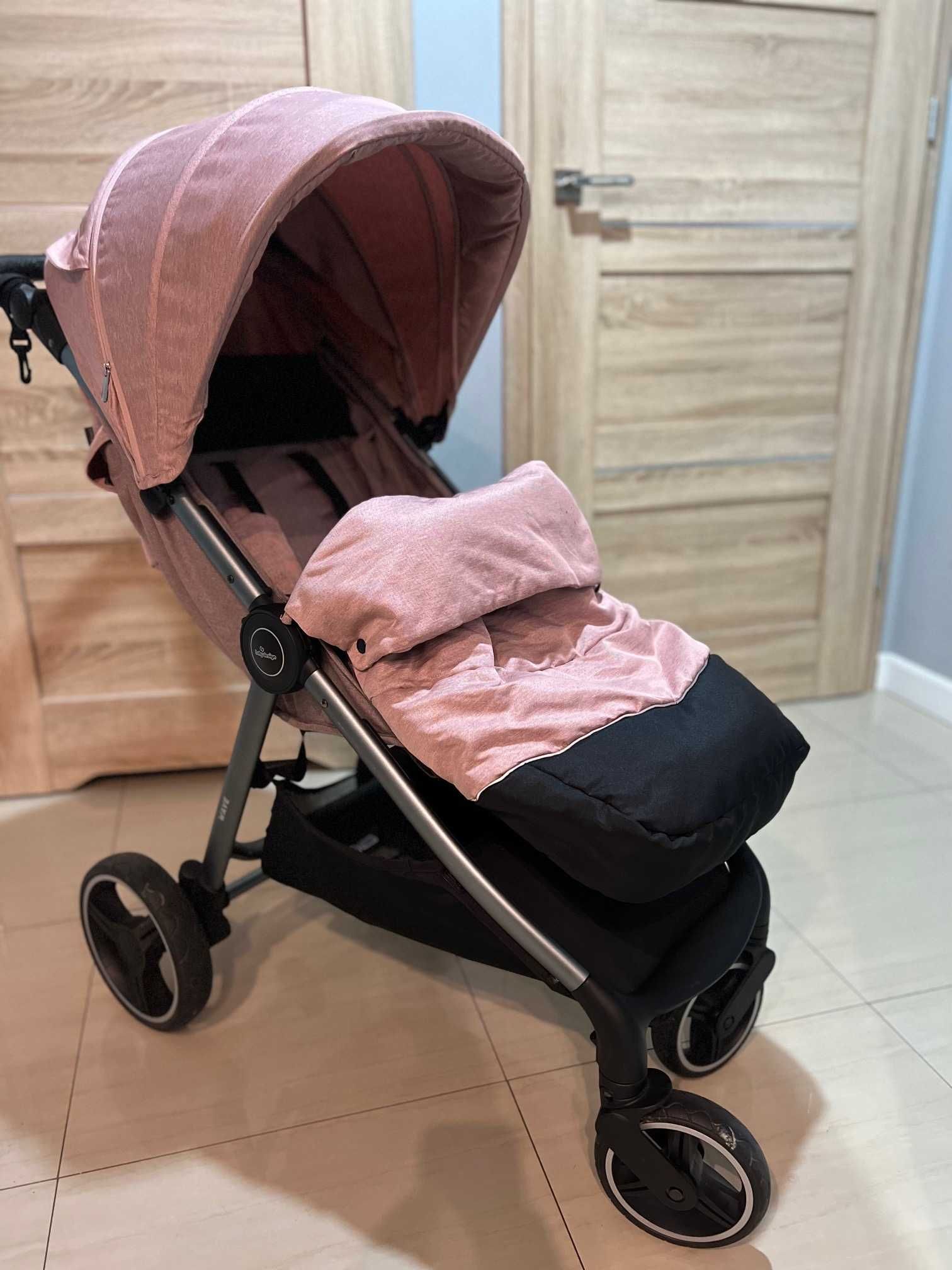 Wózek spacerówka Design Wave 108 PINK