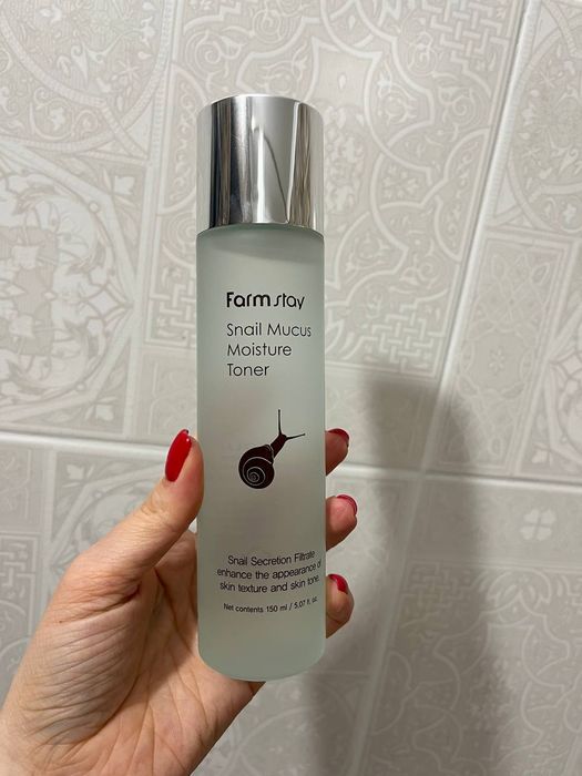 Корейський тонік для обличчя з равликом улиткой