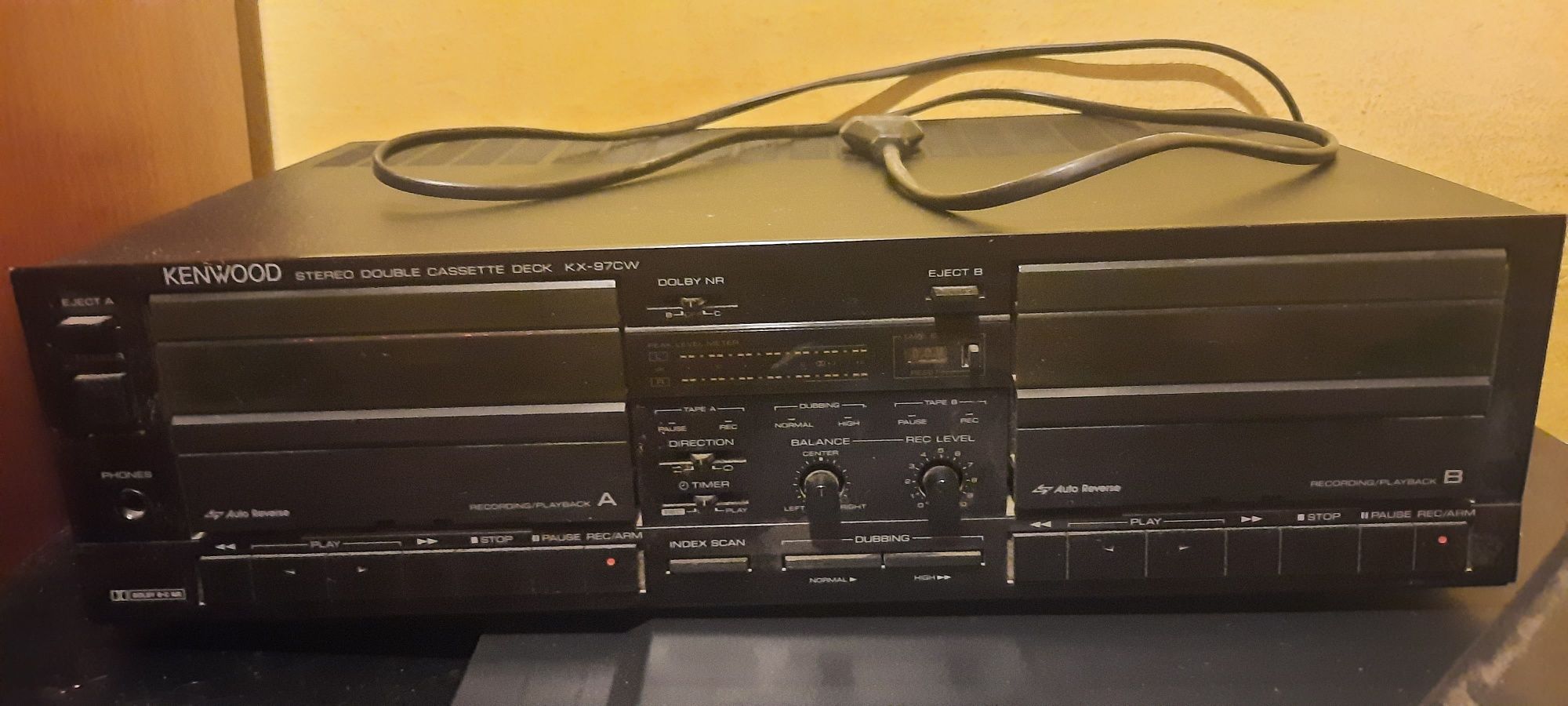 Odtwarzacz kaset kenwood KX-97CW