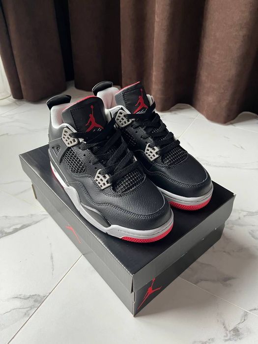 Nike Air Jordan 4 Retro Bred Reimagined