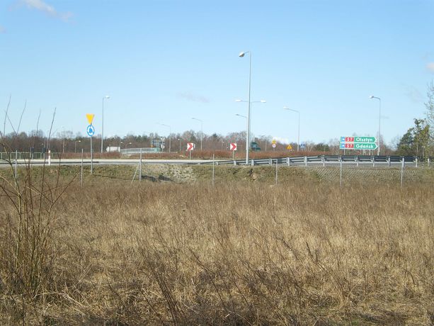 Duża działka inwestycyjna bezpośrednio przy węźle trasy S7, Waplewo