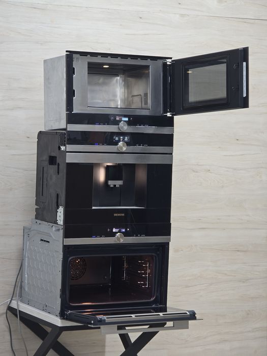 Топ.сет 3в1 Siemens Духовка+Кофемашина+СВЧ Хороший стан Гарантія