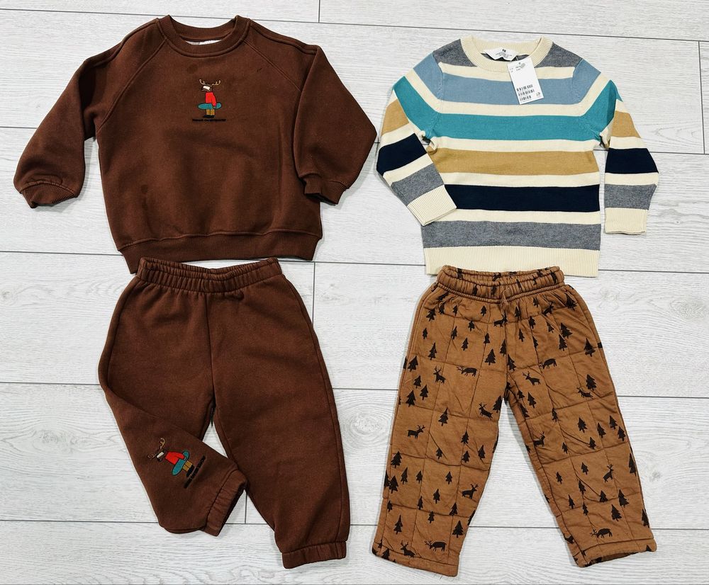 Костюм, штани, куртка Zara, H&M р98-104 3-4р