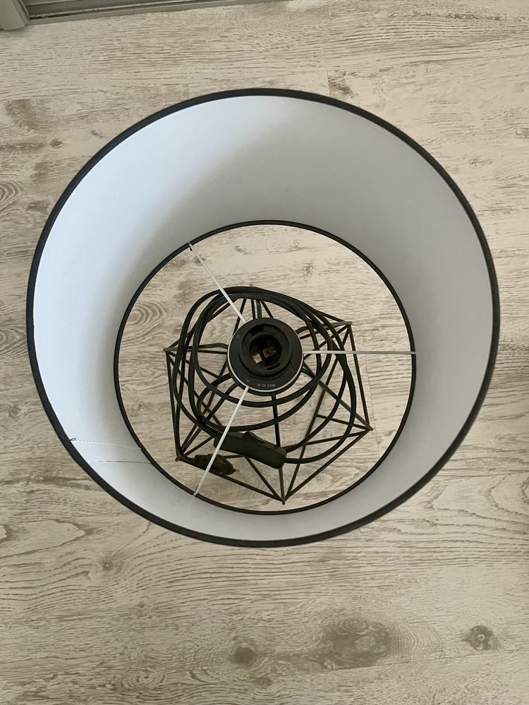 Lampa metalowa loft, modern