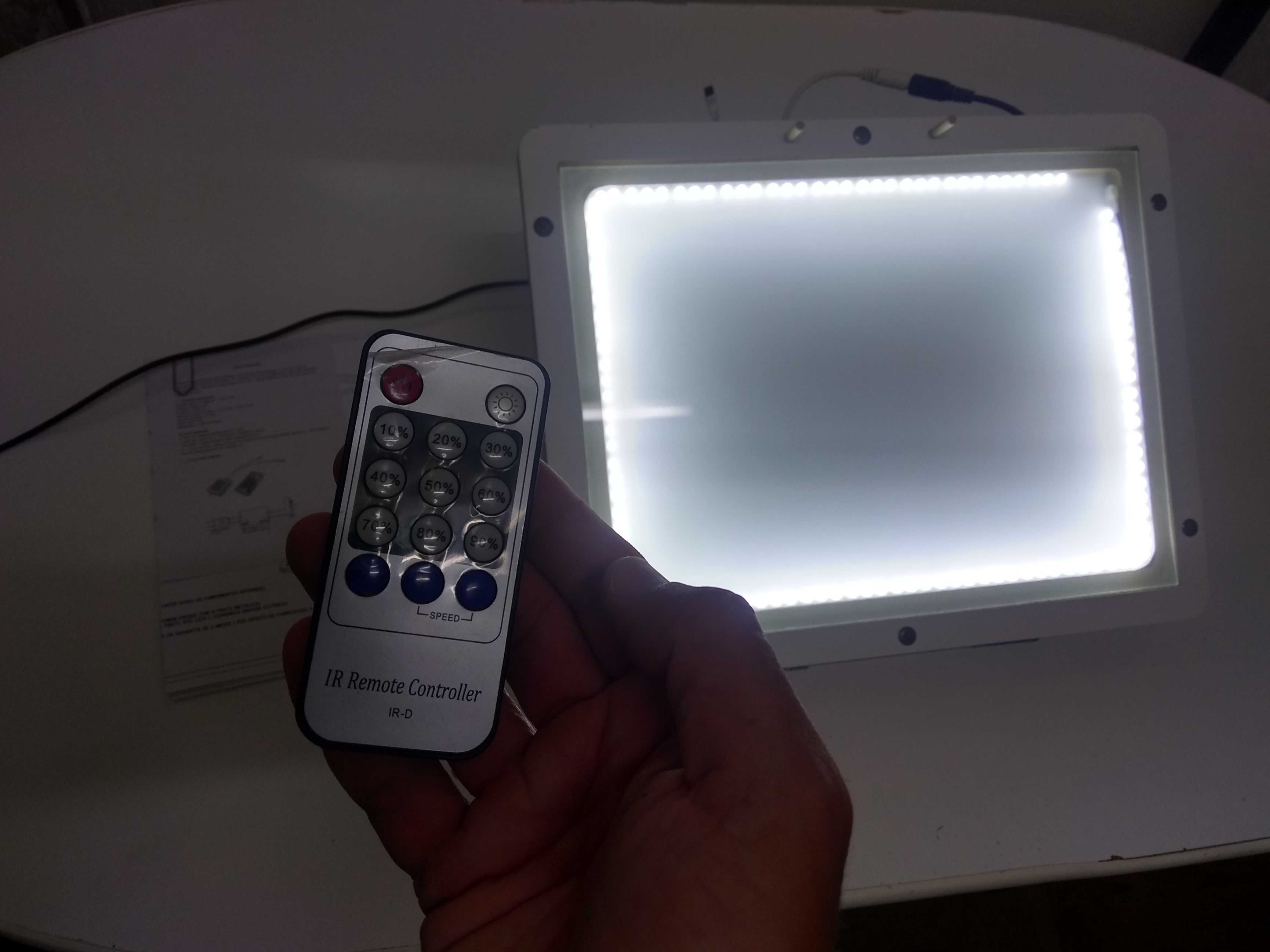 Mesa de luz LED para desenho usada