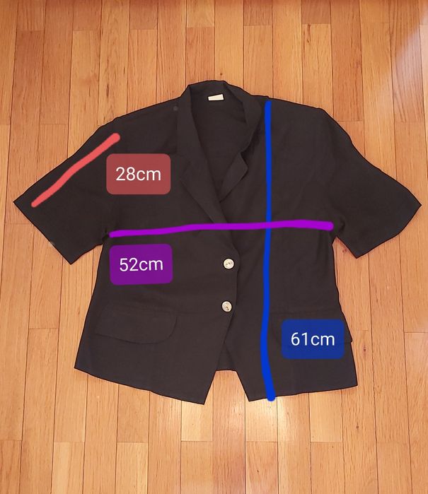 Jaqueta preta vintage