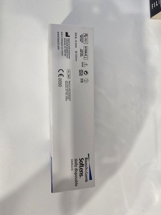Szkła kontaktowe bausch&lomb -3,5
