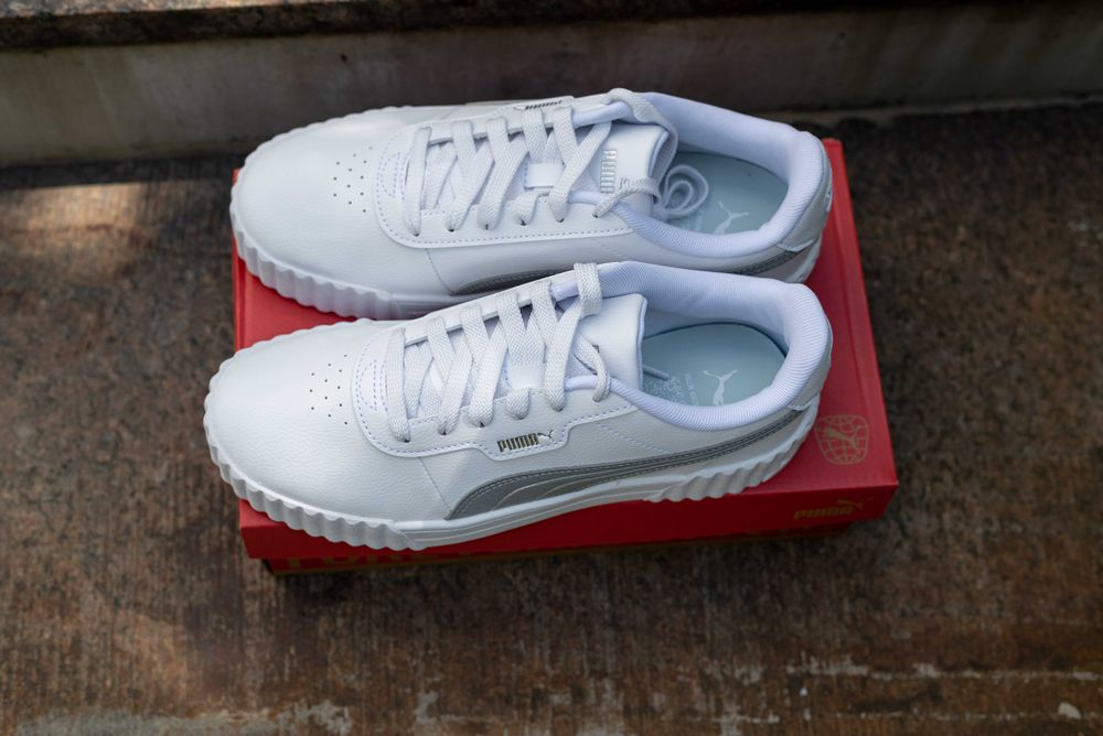 Жіночі кросівки Puma carina 3.0 aqua metallics 400722-01