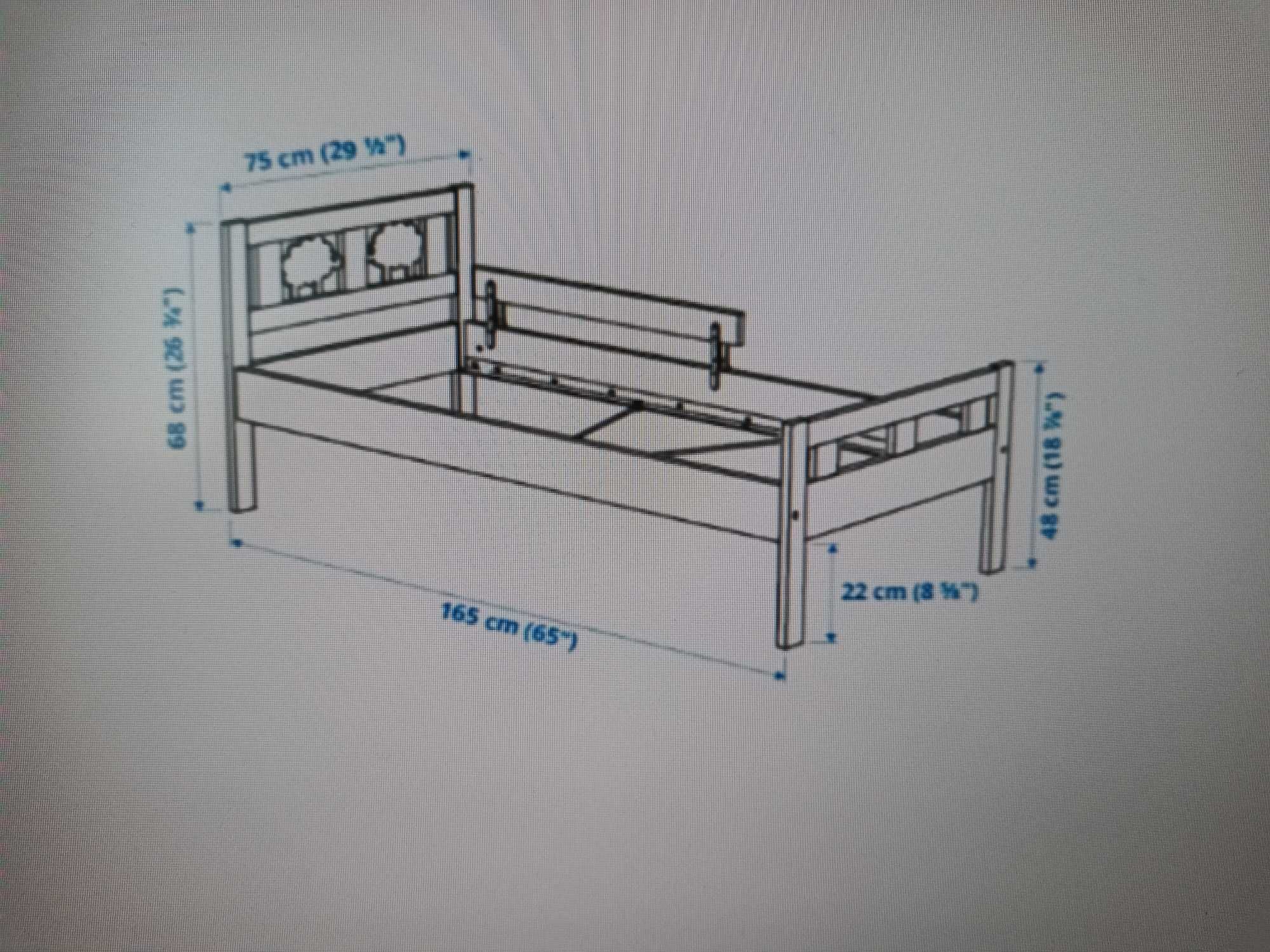 Cama criança  KRITTER 70x160cm