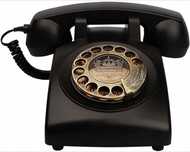 Antyczny telefon przewodowy  telefon stacjonarny
