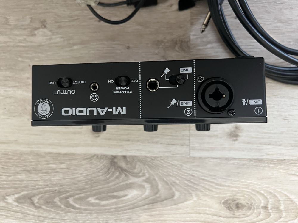 M-Audio M-Track SOLO - Interfejs Audio USB kab ibanez