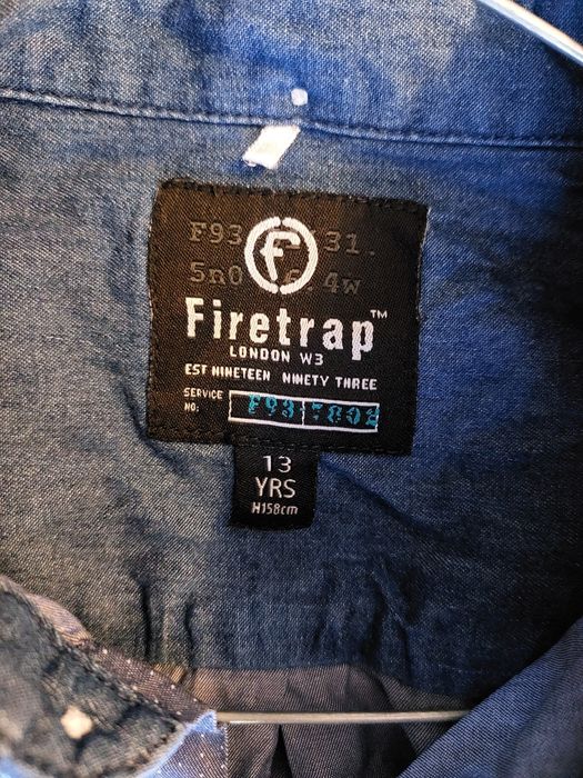 Koszula z długim rękawem chłopięca Firetrap 14 Y, rozm. 158
