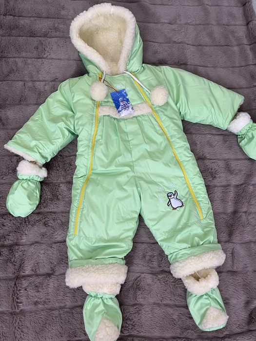 Комбінезон зимовий дитячий на овчині
