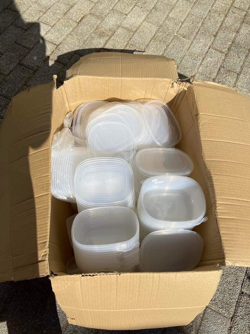 +120 Embalagens plástico 1L cada