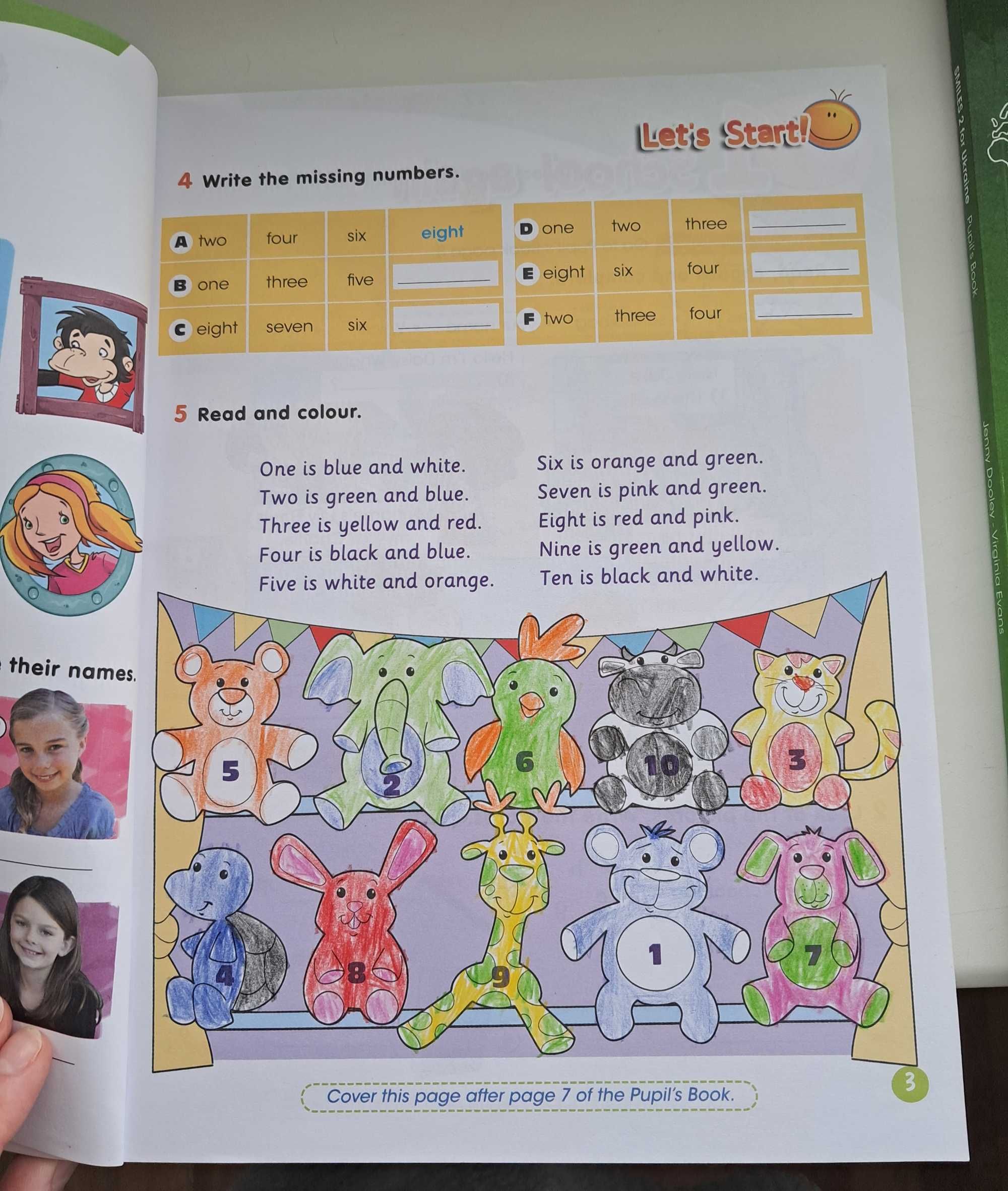 Smiles 2 Activity book + Pupil's book for Ukraine Оригинал Английский