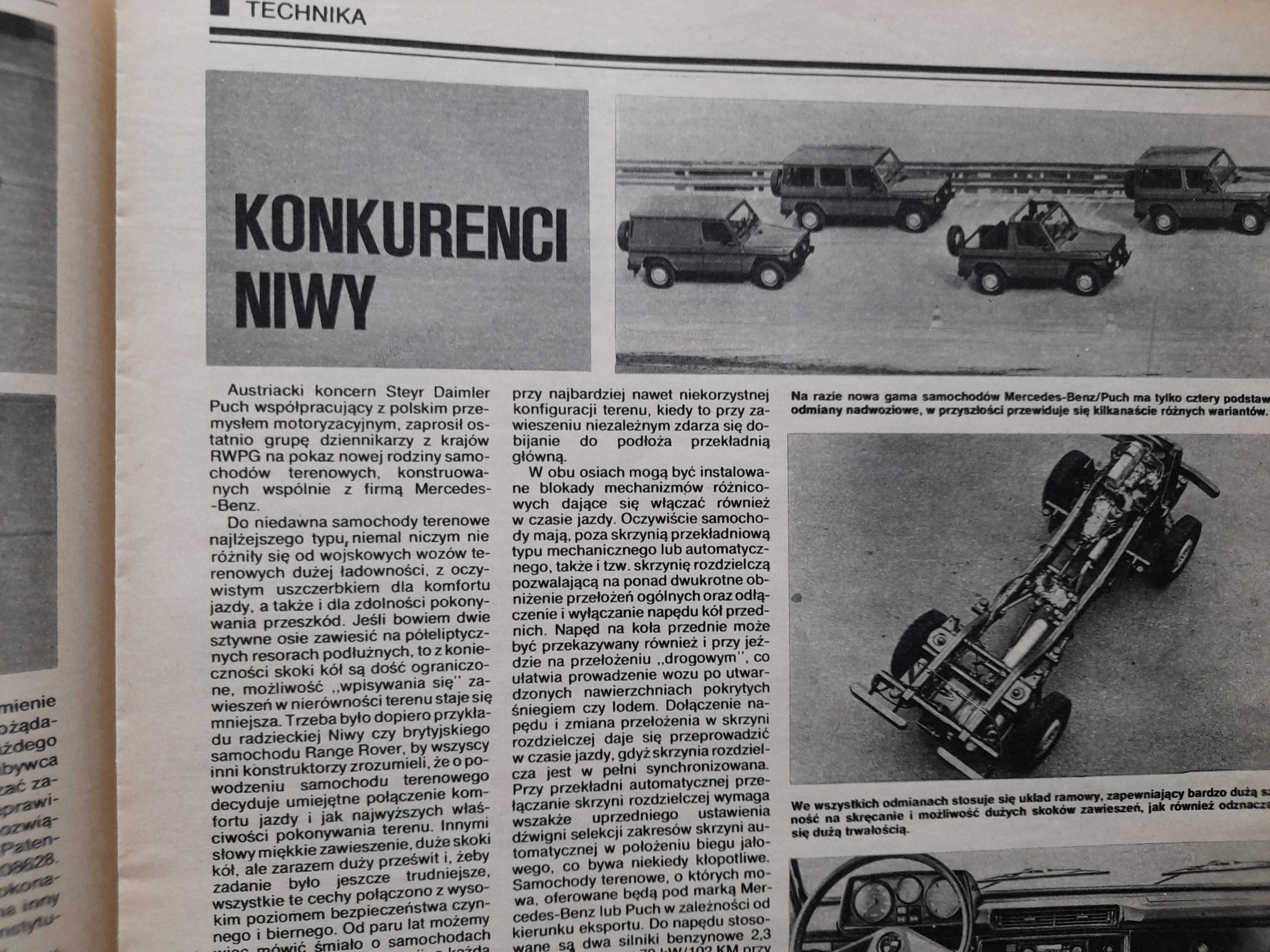 MOTOR 10/1979 Puch Mercedes G, Simca Horizon, Michele Mouton