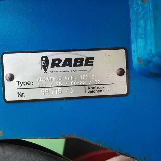 Pług RABE-Werk Albatros VARIO 120 H