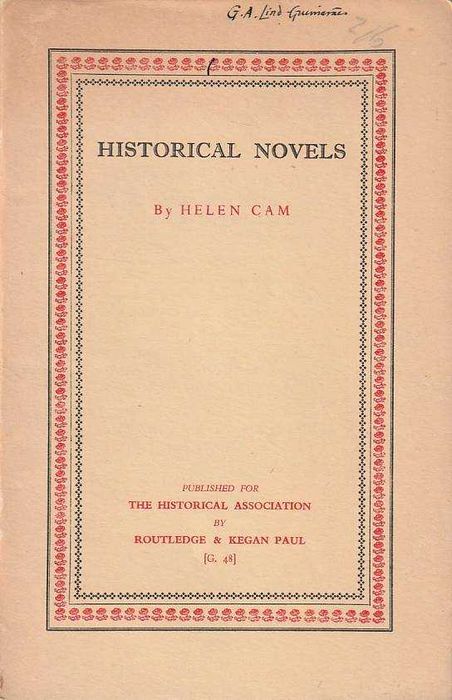 Historical novels-Helen Cam